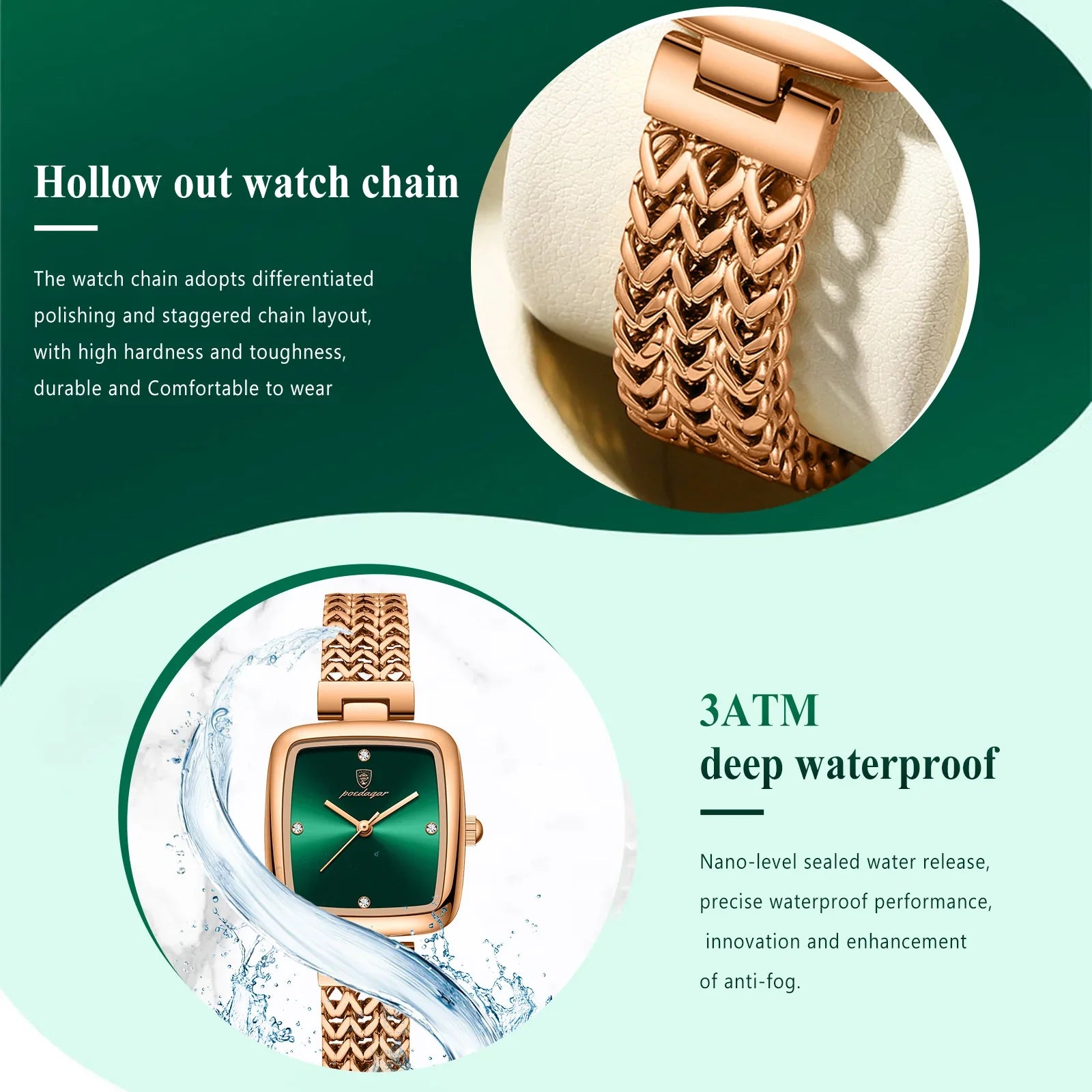 756 Women’s Square Watch